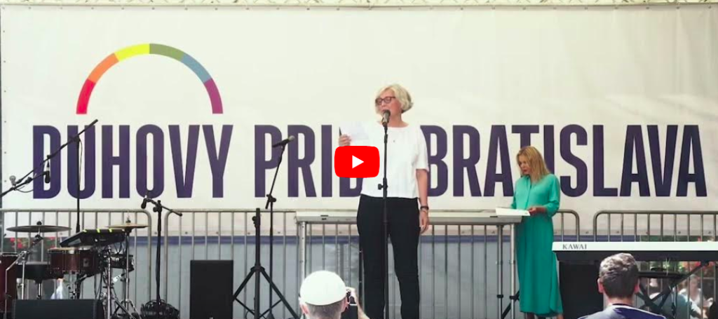 Dúhový PRIDE Bratislava – prihovor ZRP