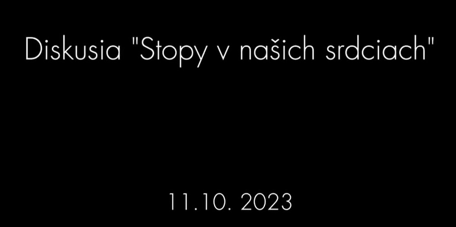 Záznam zo spomienkovej akcie “STOPY V NAŠICH SRDCIACH - rok po udalosti na Zámockej”